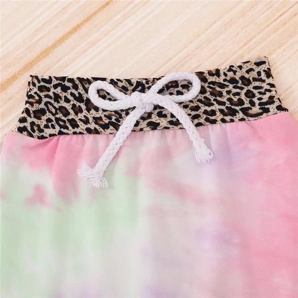 Tie Dye Baby Girl Hoodie Set - Picture 4 of 6